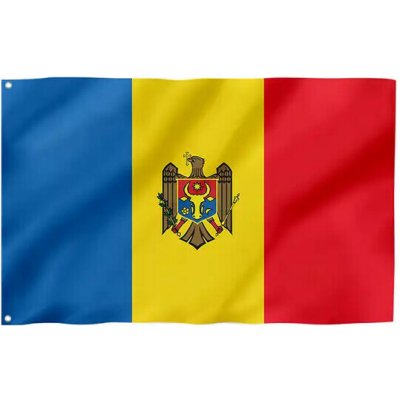 Vlajka WARAGOD Moldavsko 150x90 cm – Hledejceny.cz