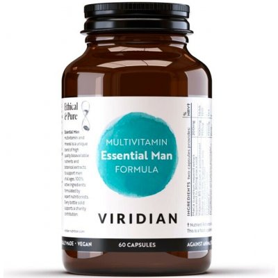Viridian Essential Man Formula 60 kapslí – Hledejceny.cz