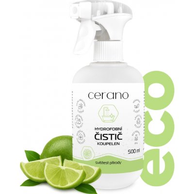 CERANO Hydrofobní čistící prostředek do koupelny svěžest přírody 500 ml – Hledejceny.cz