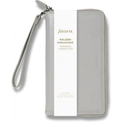 Filofax Malden Compact Zip A6 týdenní 2024 šedý – Sleviste.cz
