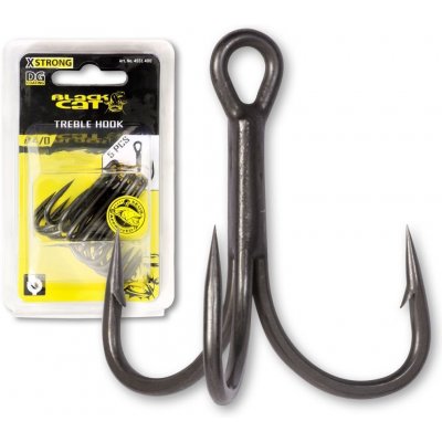 Black Cat Trojháček Treble Hook DG coating vel.4 5 ks