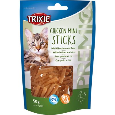 Trixie PREMIO Mini Sticks Chicken 2 x 50 g – Zbozi.Blesk.cz