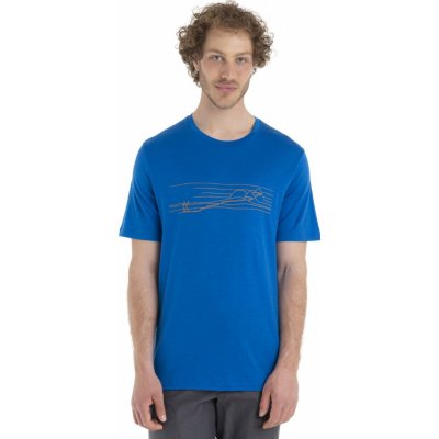 Icebreaker Tech Lite II SS Tee Ski Stripes Men – Hledejceny.cz