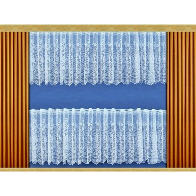 Záclona Věnce výška 40 cm (bílá) – Hledejceny.cz