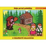 Teddies deskové O Perníkové Chaloupce 26 x 17 cm Moje první pohádky 24 dílků – Hledejceny.cz