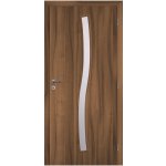 Solodoor Etta 1, 80 P, 85 x 198 cm, pravé, ořech královský, prosklené 281010500821 – Hledejceny.cz