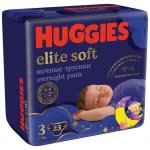 Huggies Elite Soft Pants OVN 3 6-11 kg 23 ks – Zboží Dáma