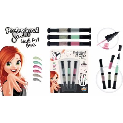BUKI Nail Art Pens Silver kreativní pera na nehty – Hledejceny.cz
