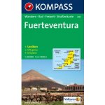 Kompass 240 Fuerteventura 1:50 000 turistická mapa – Hledejceny.cz