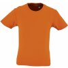 Dětské tričko Sols dětské triko organická bavlna MILO kids 02078400 Orange 04A