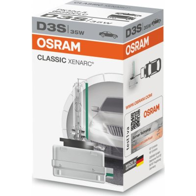 Osram Classic 66340CLC D3S 35W PK32d-5 – Zboží Mobilmania