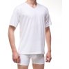 Pánské tílko a tričko bez rukávů Cornette 201 New pánské tričko plus size bílá