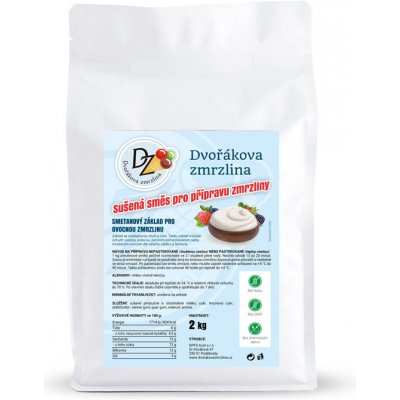 Valknut Směs na zmrzlinu smetanový základ ovocný 2 kg – Zboží Dáma