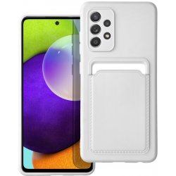 Pouzdro Forcell CARD CASE SAMSUNG GALAXY A52 5G / A52 LTE 4G / A52S bílé