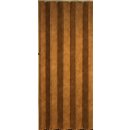 Hopa Koženkové shrnovací dveře plné 60 83 x 200 cm, model hnědý