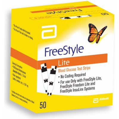 FreeStyle Lite diagnostické proužky 50 ks – Sleviste.cz