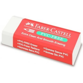 Faber-Castell Pryž bílá / 62 x 21,5 x 11 mm