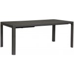 Bizzotto Kiplin 180/240 x 100 cm Bílý hliníkový rozkládací zahradní stůl – Hledejceny.cz
