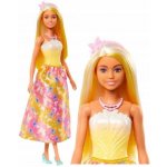 Barbie Pohádková princezna žlutá HRR07 – Zboží Dáma