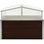vidaXL 45711 hnědá 100 x 100 x 85 cm pozinkovaná ocel – HobbyKompas.cz