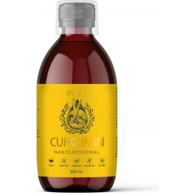 PURE Nanolipozomální CURCUMIN 500 ml – Hledejceny.cz
