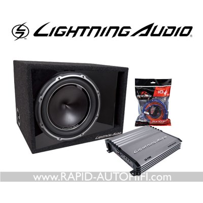 Lightning Audio LA-1X12V + LA-2100 + RX10KIT – Zbozi.Blesk.cz