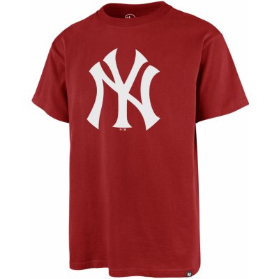 47 Brand pánské tričko New York Yankees Imprint Echo Tee – Zboží Mobilmania