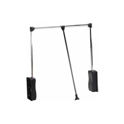 Strong sklopná šatní tyč 685-940mm černá/chrom – Sleviste.cz