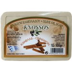 Knossos přírodní olivové mýdlo skořice 100 g – Zboží Dáma
