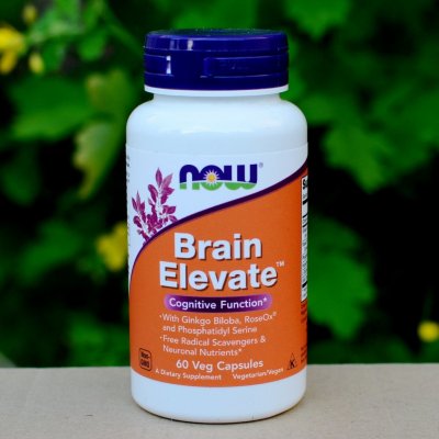 Now Foods Brain Elevate 60 rostlinných kapslí od 400 Kč - Heureka.cz
