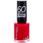Rimmel London 60 Seconds Super Shine Nail Polish 310 Double Decker Red 8 ml – Zboží Mobilmania