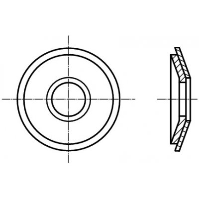 PROFISTYL Podložka těsnící pod texy s gumou EPDM pozink Varianta: Podložka těsnící pod texy s gumou EPDM ZnB 7x19 mm – Hledejceny.cz