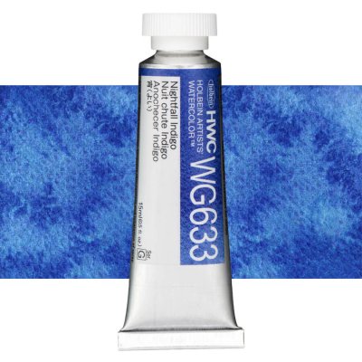 Holbein Granulating akvarelová barva 15 ml Nightfall Indigo – Zboží Dáma