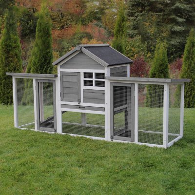 kurnikarna.cz KK31 šedá 181 x 60 x 95 cm – Zboží Dáma