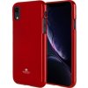 Pouzdro a kryt na mobilní telefon Apple Pouzdro Mercury Jelly iPhone XR Red