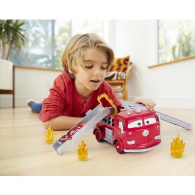 Mattel CARS hasičský vůz Edek změna barvy | GPH80