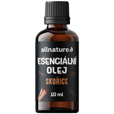 Allnature Esenciální olej Skořice 10 ml – Zbozi.Blesk.cz