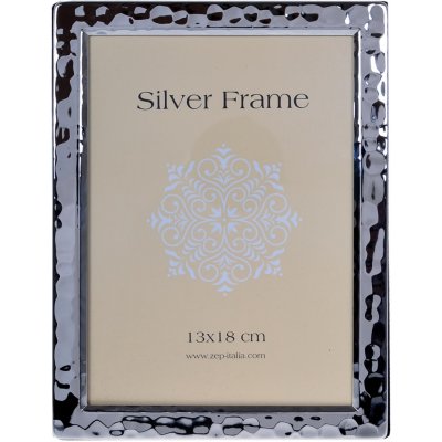 ZEP Stříbrný rámeček mačkaný 13x18 – Hledejceny.cz