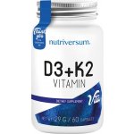 Nutriversum D3 + K2 Vitamin 60 kapslí – Hledejceny.cz