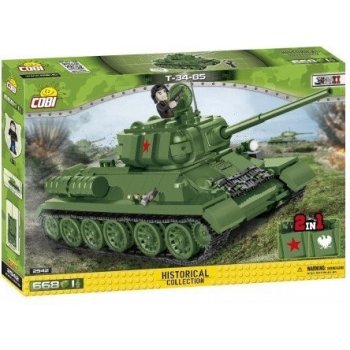 COBI 2542 World War II Ruský střední tank T-34-85