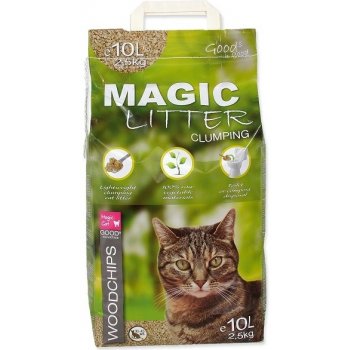 Magic Cat Magic Litter Woodchips 10 l