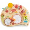 Dřevěná hračka Tender Leaf Toys hudobný stôl Musical Table s bubnami xylofónom píšťalkou TL8655