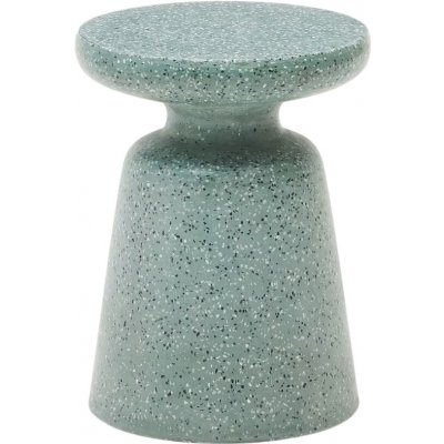 Kave Home Mesquida 39 cm Zelený zahradní stolek – Hledejceny.cz
