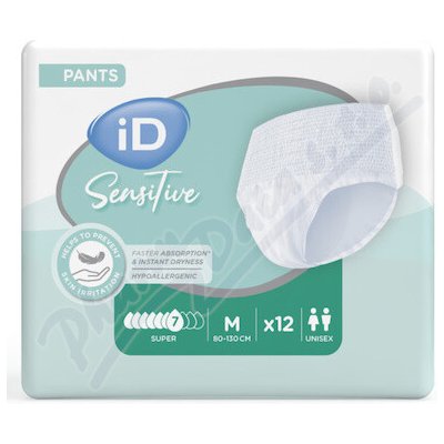 ONTEX iD Pants Sensitive Super M 12 ks – Hledejceny.cz