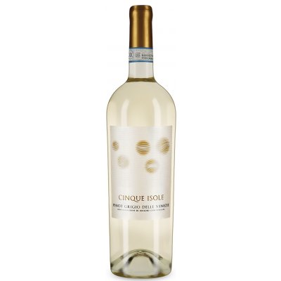 Cinque Isole Pinot Grigio delle Venezie 2025 Bílé suché 12,5% 0,75 l (holá láhev) – Hledejceny.cz