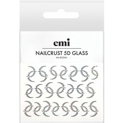 E.Mi Vodolepka NAILCRUST 5D GLASS 6 Selena – Zboží Mobilmania