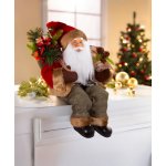 PM Euro-Trading Santa Claus, sedící, 45 cm – Hledejceny.cz