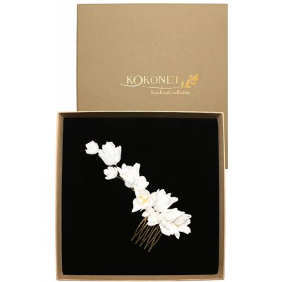 Květinový hřeben FRESJA gold – Zboží Dáma