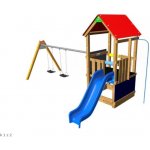 Monkey´s Flexi věž 150 TH2 se střechou Premium – Zboží Mobilmania