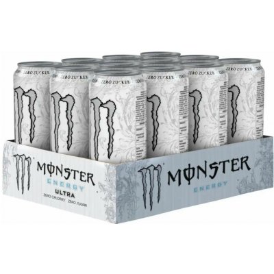 Monster Energy Ultra Zero 12 x 0,5 l – Zboží Dáma